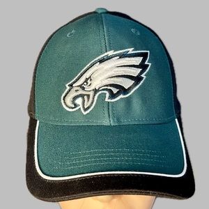Vintage 90's NFL Team Apparel Philadelphia Eagles Strap Back Cap Hat